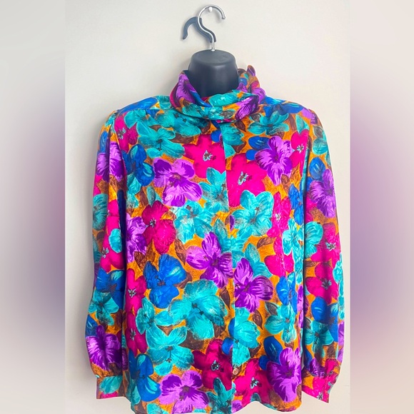 Gianna Vintage Floral top - Picture 1 of 8